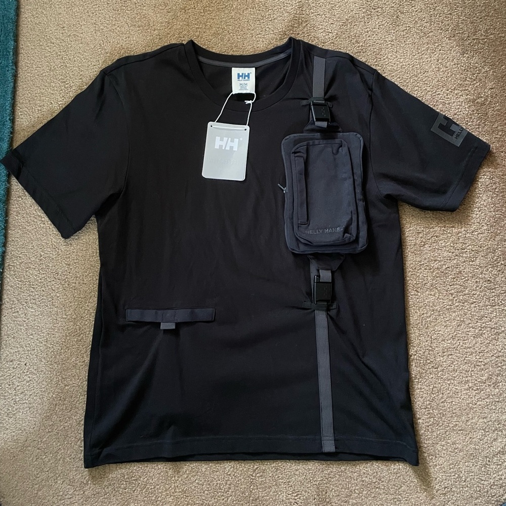 Rare Helly Hansen Archive HH Arc S21 Ocean T-Shirt Mens Size Medium (53069-990)